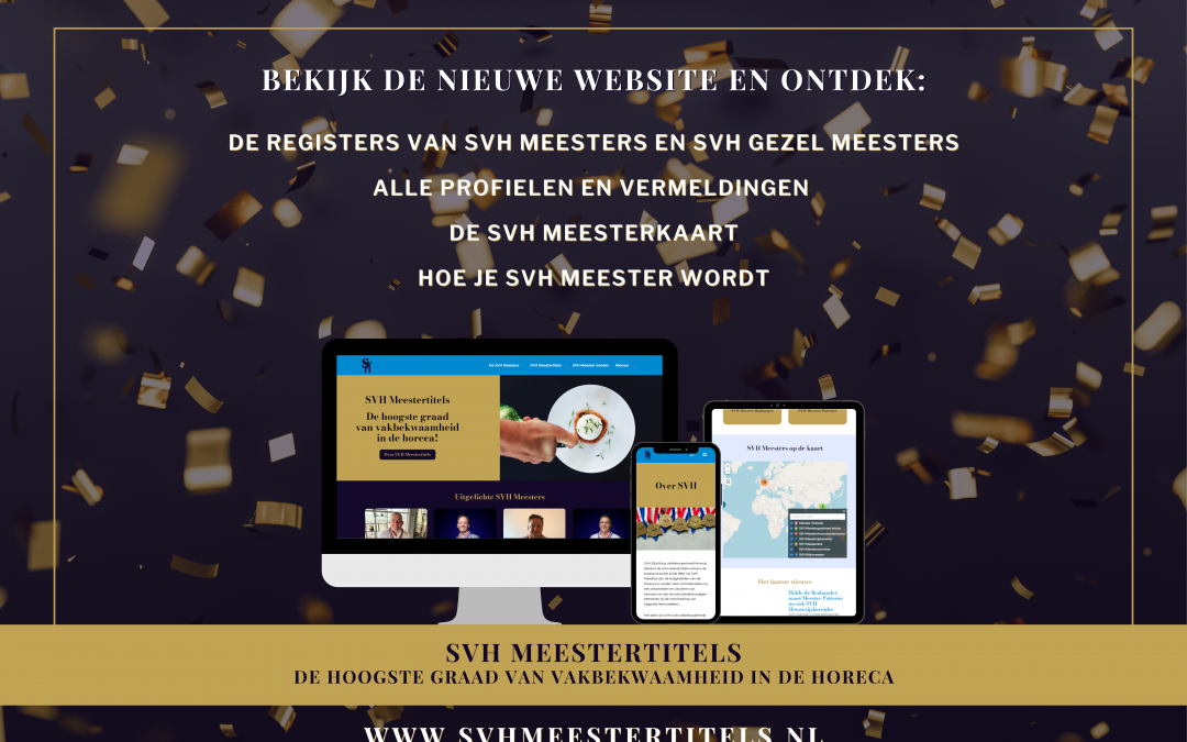 Compleet vernieuwde website SVH Meestertitels