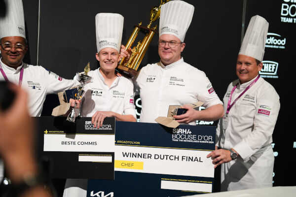 Marco van der Wijngaard wint voor tweede keer Nederlandse finale Bocuse d’Or